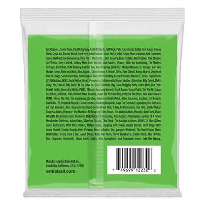 ernie ball electric guitar strings ernie ball 2230 slinky 12-string nickel wound electric guitar strings - 8-40 gauge