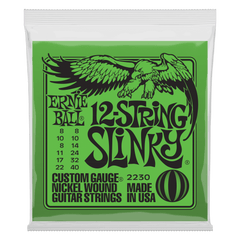 Ernie Ball Electric Guitar Strings Ernie Ball 2230 Slinky 12-String Nickel Wound Electric Guitar Strings - 8-40 Gauge