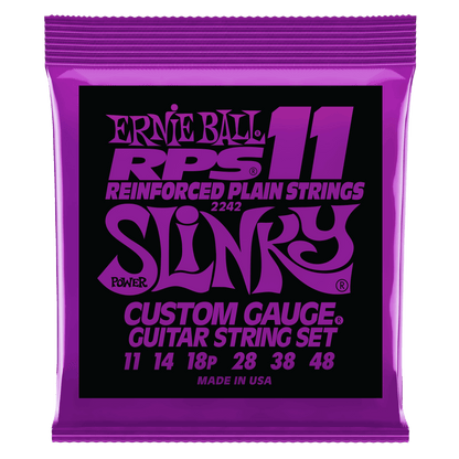 Ernie Ball Electric Guitar Strings Ernie Ball 2242 Power Slinky Rps Electric Guitar Strings Nickel Wound - 11-48