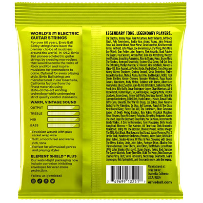 Ernie Ball Electric Guitar Strings Ernie Ball 2251 Pure Nickel Slinky Electric Guitar Strings - 0.10-0.46