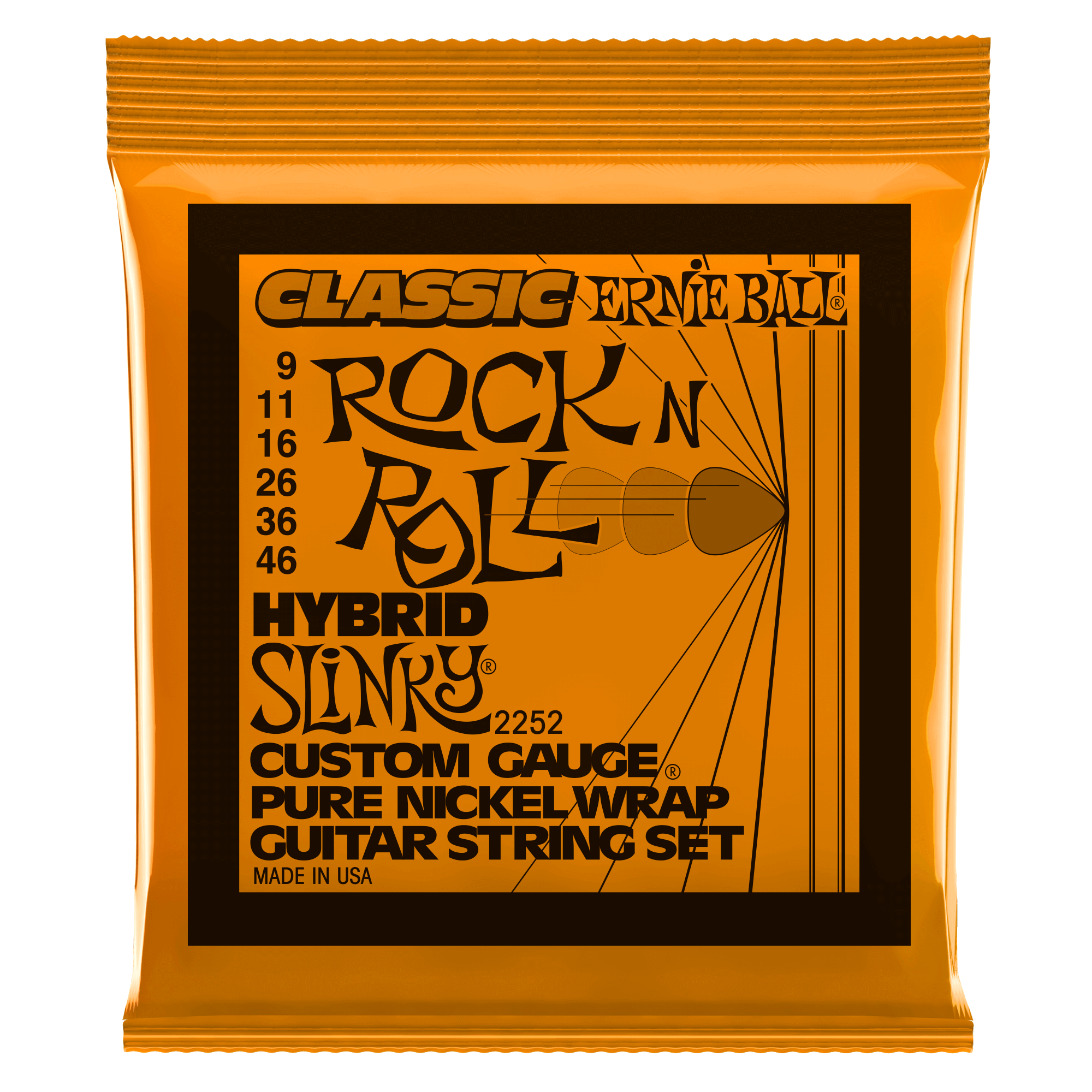 ernie ball electric guitar strings ernie ball 2252 hybrid slinky electric guitar strings