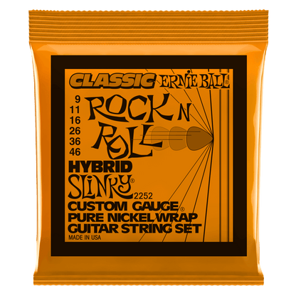 ernie ball electric guitar strings ernie ball 2252 hybrid slinky electric guitar strings