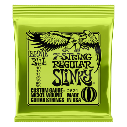 ernie ball electric guitar strings ernie ball 2621 7-string regular slinky electric guitar strings