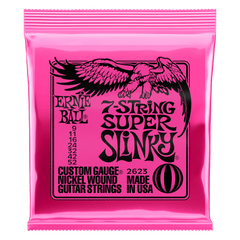 Ernie Ball Electric Guitar Strings Ernie Ball 2623 Electric Guitar Strings, 7-String Super Slinky (9-52)