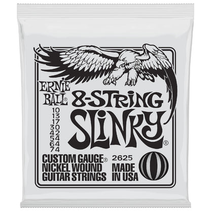 Ernie Ball Electric Guitar Strings Ernie Ball 2625 Slinky Electric Strings, 8-String - 0.10-0.42