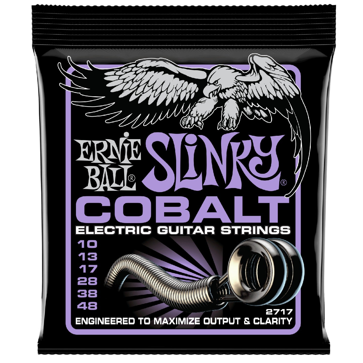 Ernie Ball Electric Guitar Strings Ernie Ball 2717 Ultra Slinky Cobalt Electric Guitar Strings - 10-48