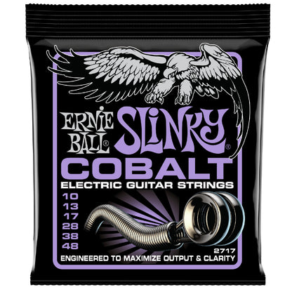 Ernie Ball Electric Guitar Strings Ernie Ball 2717 Ultra Slinky Cobalt Electric Guitar Strings - 10-48