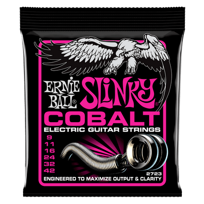 Ernie Ball Electric Guitar Strings Ernie Ball 2723 Cobalt Super Slinky Electric Guitar Strings - 0.11-0.42