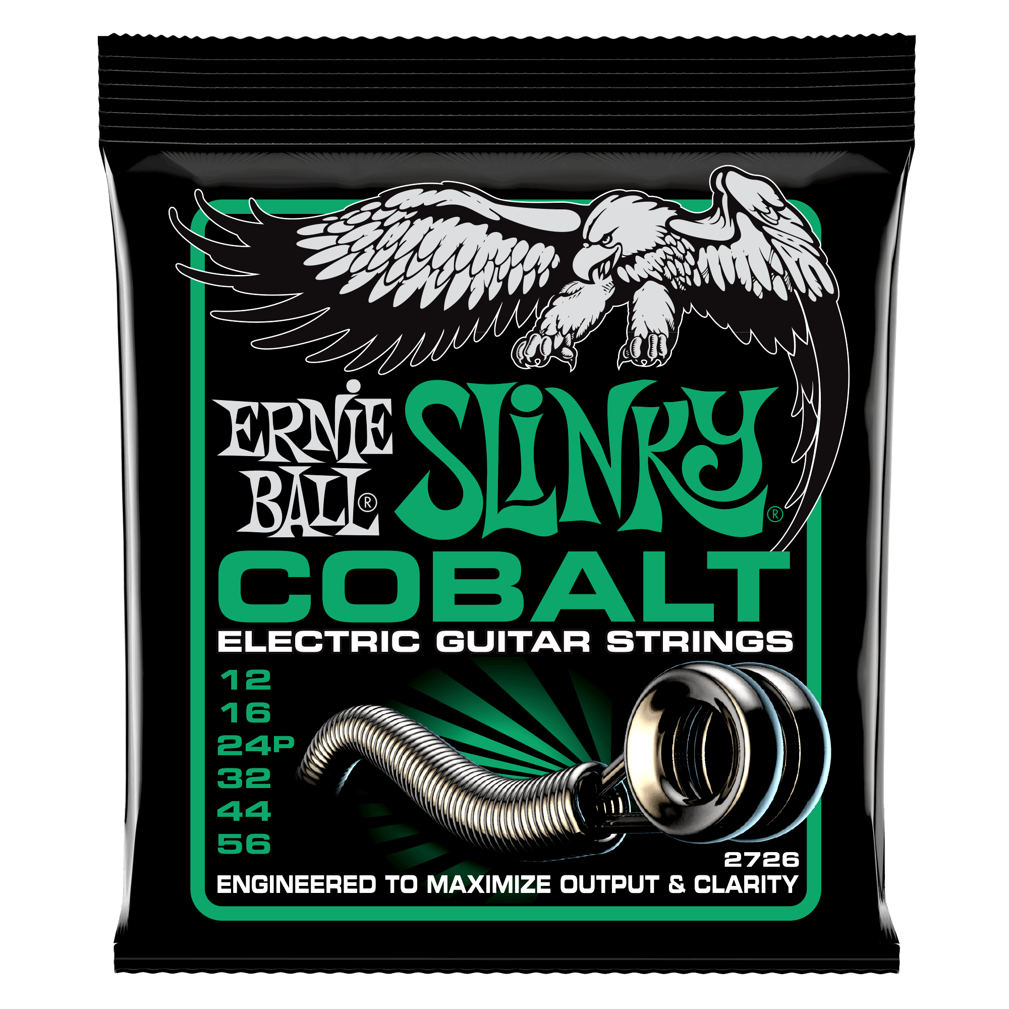 ernie ball electric guitar strings ernie ball 2726 cobalt not even slinky electric guitar strings- 12-56 gauge