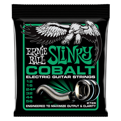 ernie ball electric guitar strings ernie ball 2726 cobalt not even slinky electric guitar strings- 12-56 gauge
