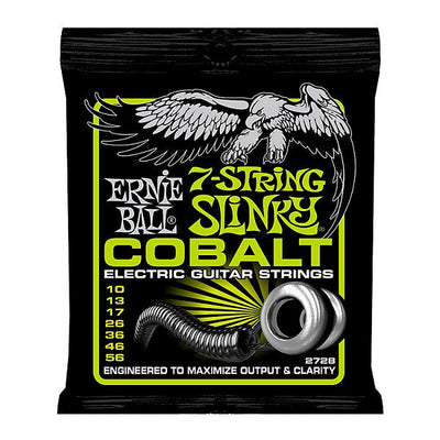 Ernie Ball 2728 Cobalt 7-String Regular Slinky Electric Guitar Strings