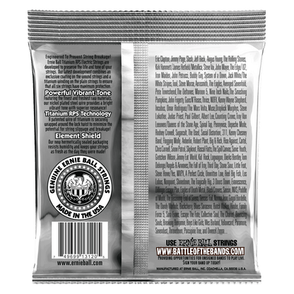 Ernie Ball Electric Guitar Strings Ernie Ball 3120 Electric Guitar Strings Coated Titanium Power Slinky