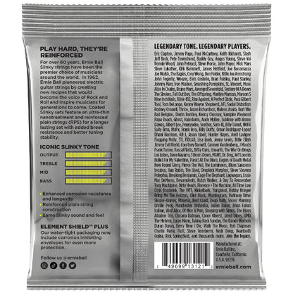 Ernie Ball Electric Guitar Strings Ernie Ball 3121 Coated Titanium Slinky Electric Guitar Strings - 0.10-0.46