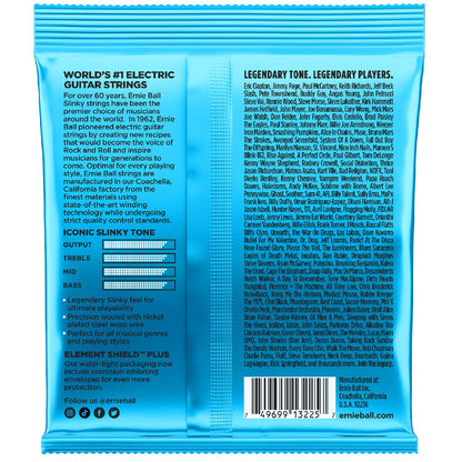 Ernie Ball Electric Guitar Strings Ernie Ball 3225 Extra Slinky Nickel Wound Electric Guitar Strings 3 Pack - .8-.38