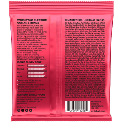 Ernie Ball Electric Guitar Strings Ernie Ball 3226 Burly Slinky Nickel Wound Electric Guitar Strings 3 Pack - .11-.52