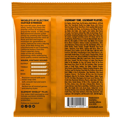 Ernie Ball Electric Guitar Strings Ernie Ball 3252 Hybrid Slinky Classic Pure Nickel Electric Guitar Strings - Pack of 3 - .9-.46