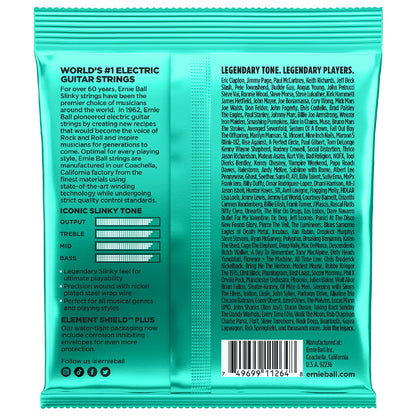 Ernie Ball Electric Guitar Strings Ernie Ball 3626 Not Even Slinky Nickel Wound Electric Guitar Strings - Pack of 3 - .12-.56