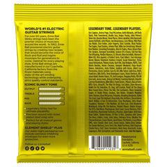 Ernie Ball Electric Guitar Strings Ernie Ball 3627 Beefy Slinky Nickel Wound Electric Guitar Strings Pack of 3 - .11-.54