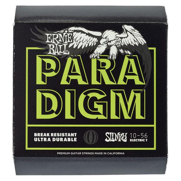 ernie ball electric guitar strings ernie ball paradigm regular slinky 10-56 7 string electric guitar strings