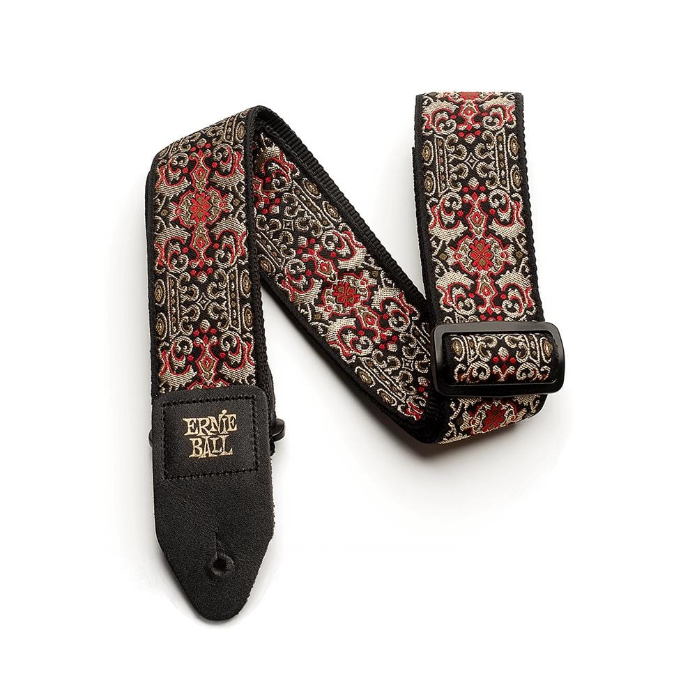 ernie ball guitar straps ernie ball 4167 persian gold jacquard guitar strap