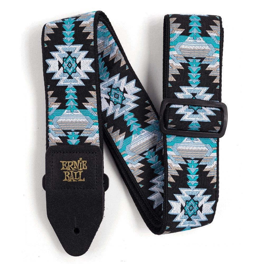 ernie ball guitar straps ernie ball 4609 jacquard guitar strap - albuquerque blue
