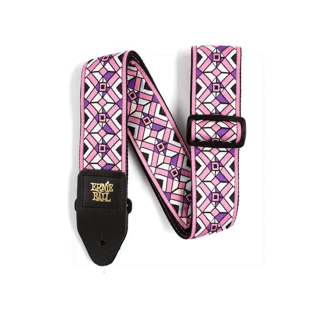 Ernie Ball Guitar Straps Kaleidoscope Pink Ernie Ball Classic Jacquard Guitar Strap