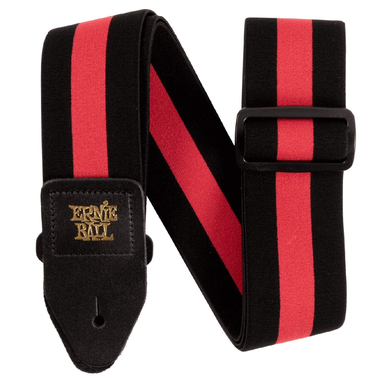 Ernie Ball Guitar Straps Red Ernie Ball Stretch Comfort Collection Series Racer Guitar Strap