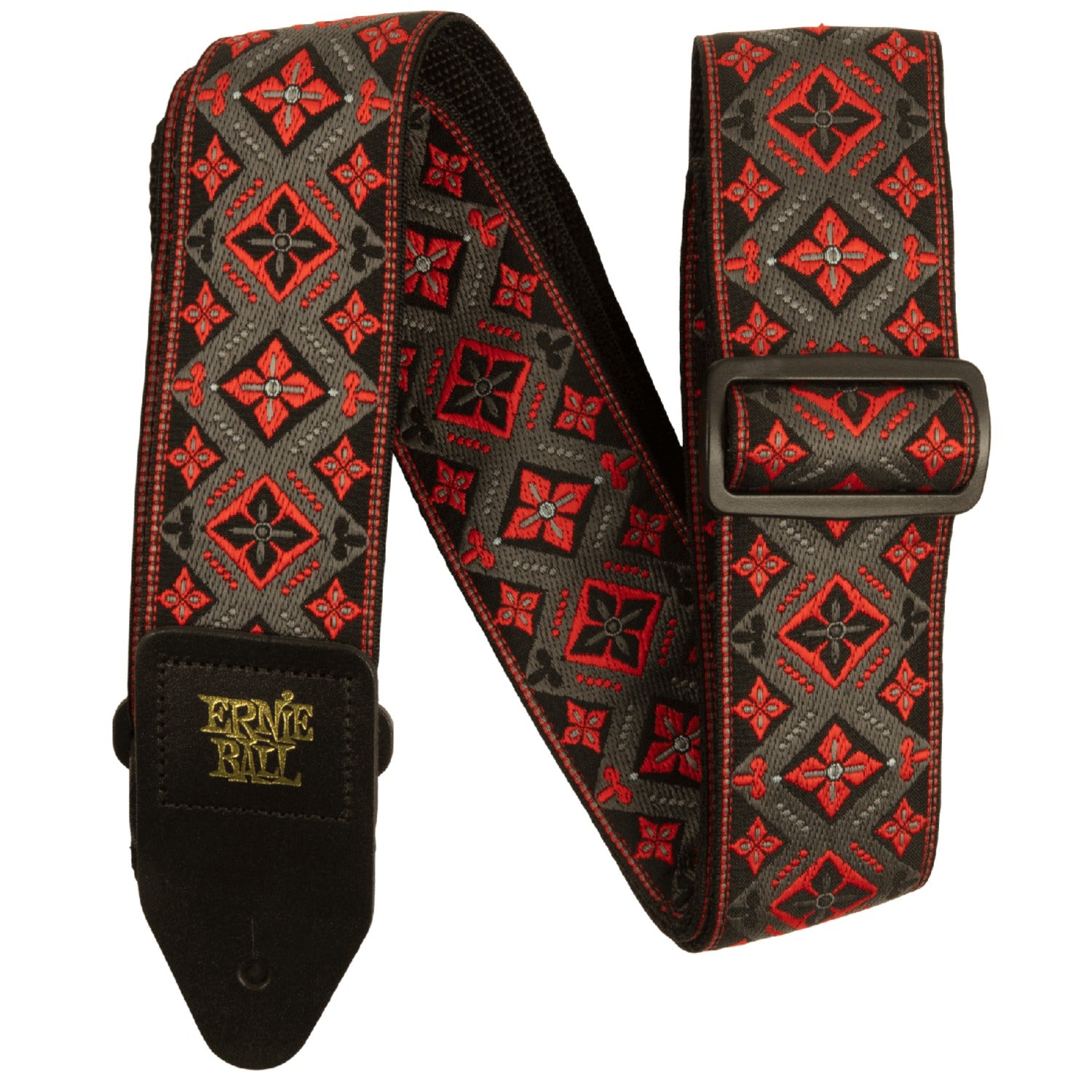 Ernie Ball Guitar Straps Red King Ernie Ball Classic Jacquard Guitar Strap