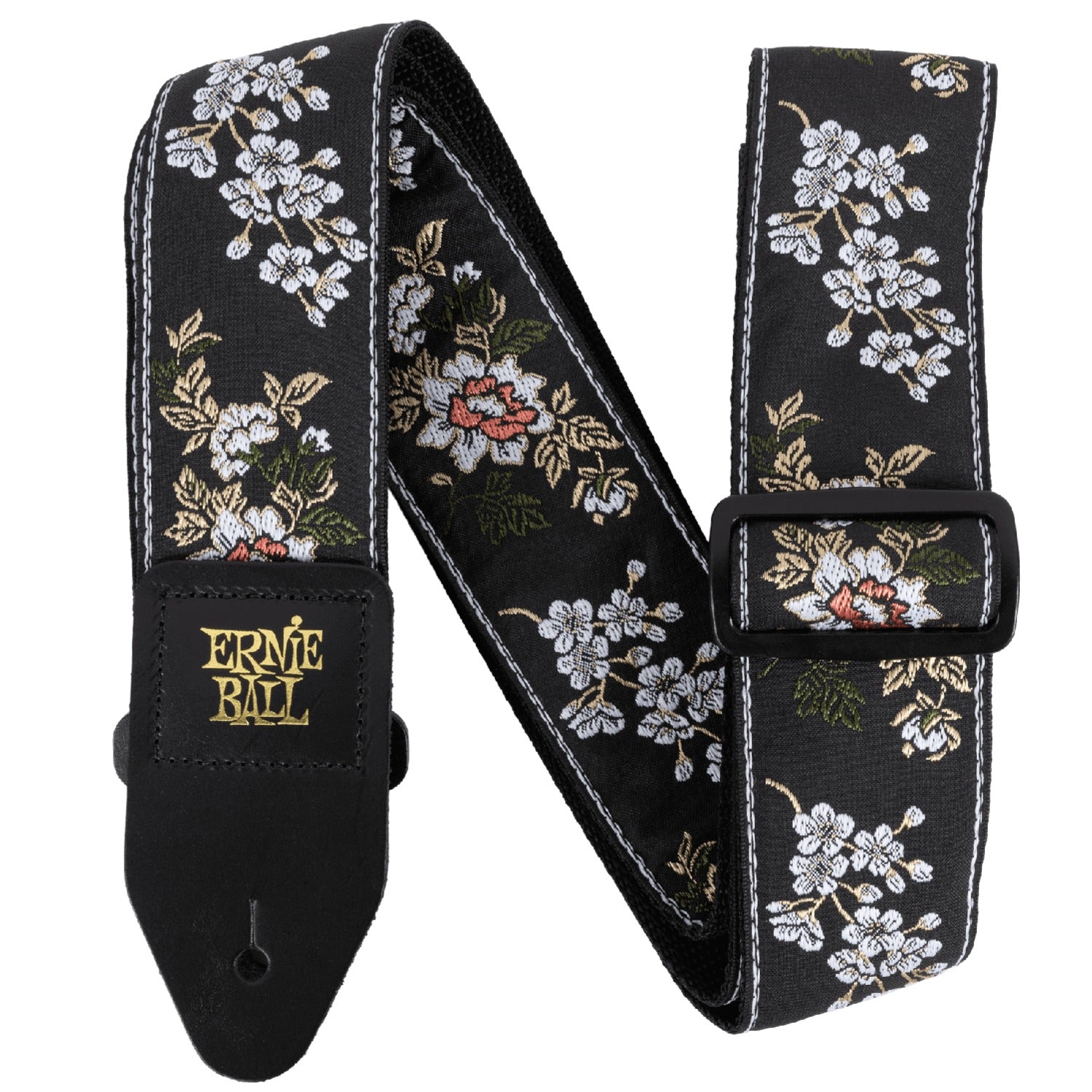 Ernie Ball Guitar Straps White Blossom Ernie Ball Classic Jacquard Guitar Strap