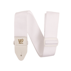 Ernie Ball Guitar Straps White Ernie Ball Polypro Bass Guitar Strap