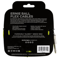 Ernie Ball Instrument Cables Ernie Ball 20ft Flex Straight Instrument Cable