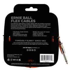 Ernie Ball Instrument Cables Ernie Ball 20ft Flex Straight Instrument Cable