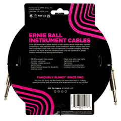Ernie Ball Instrument Cables Ernie Ball 6399 15ft PVC Straight Instrument Cable - Black