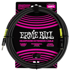 Ernie Ball Instrument Cables Ernie Ball 6424 3.5mm 3m Headphone Extension Instrument Cable