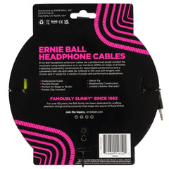 Ernie Ball Instrument Cables Ernie Ball 6424 3.5mm 3m Headphone Extension Instrument Cable