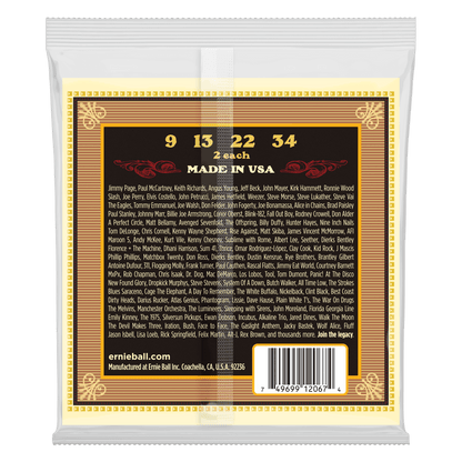 ernie ball mandolin strings ernie ball 2067 earthwood 80/20 bronze mandolin light strings