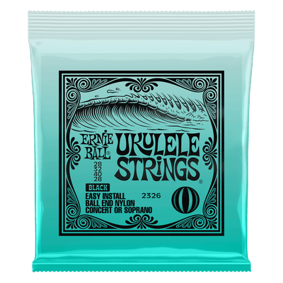 Ernie Ball 2326 Ball End Nylon Ukulele Strings - Black