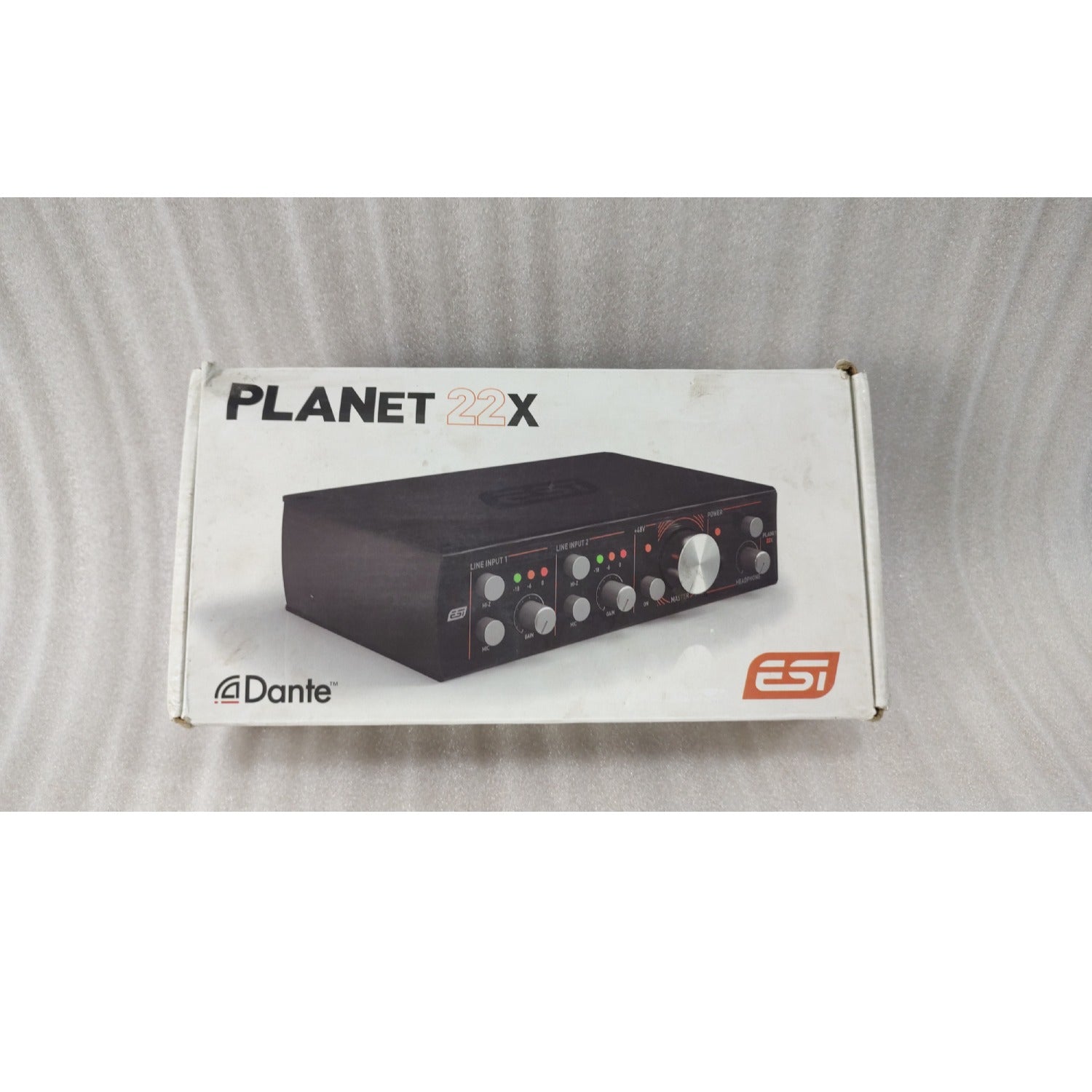 ESI Audio Interfaces ESI Planet 22x 24-Bit Advanced Audio Interface with Dante Protocol - Open Box