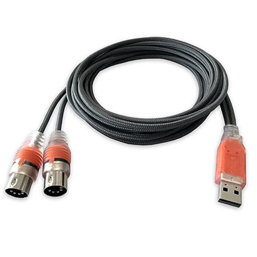 esi midi cables esi midimate ex usb 2.0 midi interface cable with 2 i/o ports