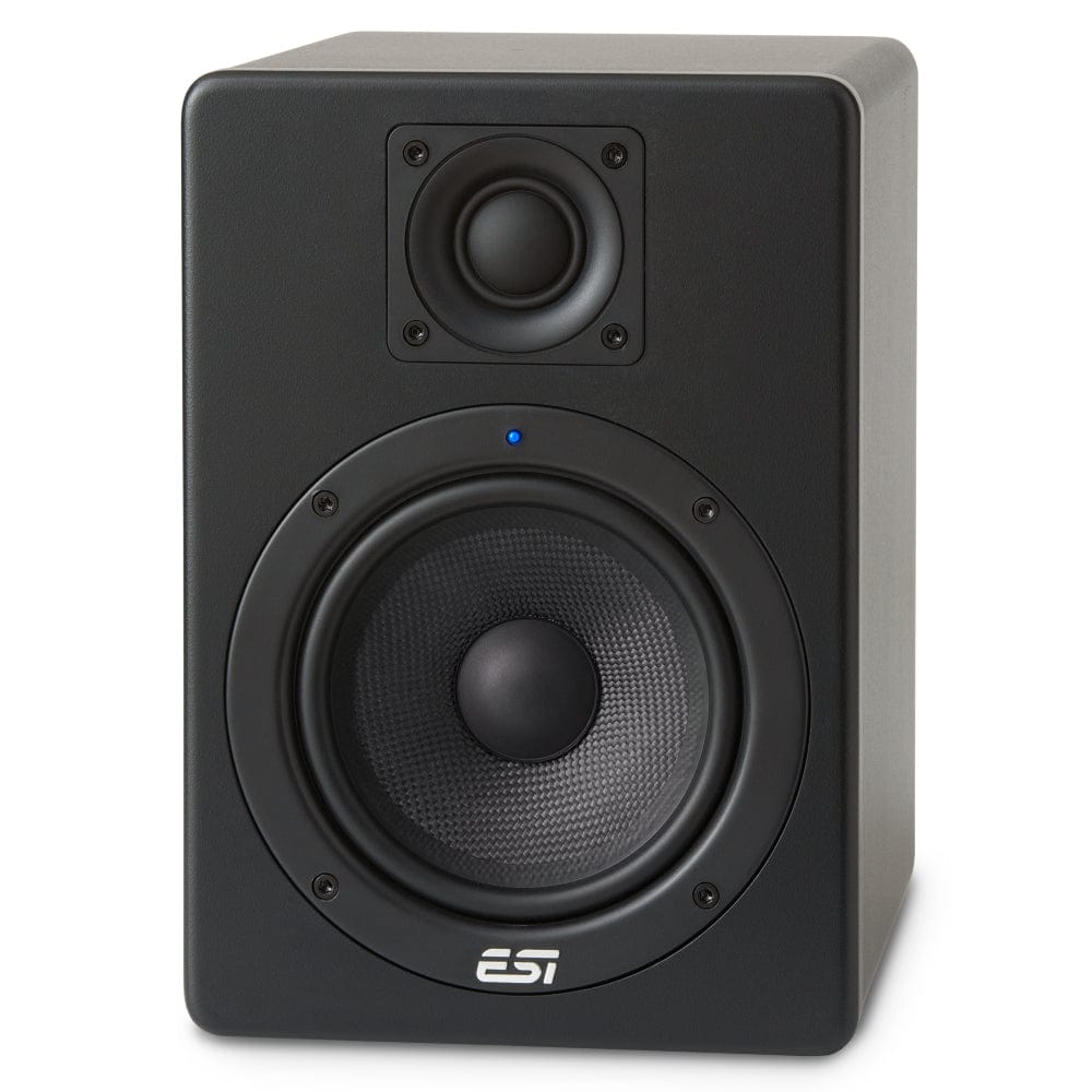 esi monitor speakers black esi aktiv 05 5" studio reference monitor - single   