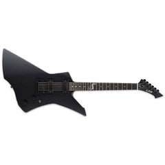 ESP Electric Guitars Black Satin ESP LTD James Hetfield Snakebyte 6-String Electric Guitar - Ebony Fretboard