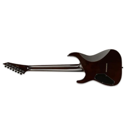 esp electric guitars dark brown natural burst esp e ii m ii 7nt 7 string electric guitar - dark brown natural burst 