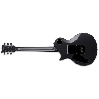 esp electric guitars esp e-ii eclipse evertune 6-string electric guitar - black satin