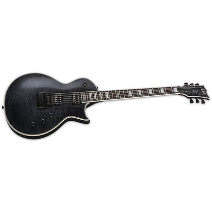 esp electric guitars esp ec-1000 evertune 6-string electric guitar - see thru black