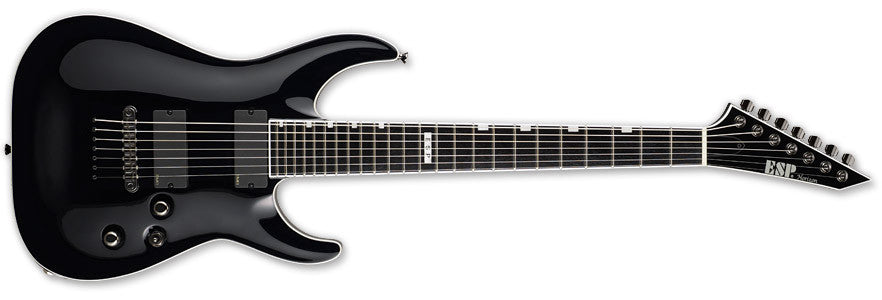 ESP Electric Guitars ESP Japanese Standard Horizon NT-7 Electric Guitar-Black