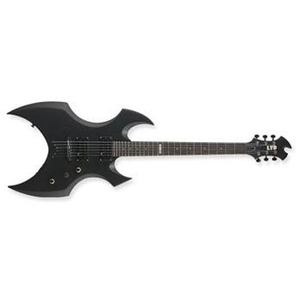 esp electric guitars esp ltd ax-50 electric guitar - black satin
