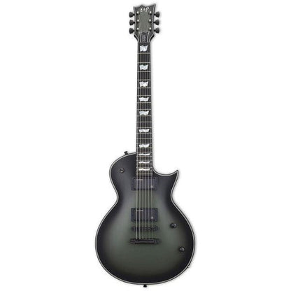 esp electric guitars esp ltd bk600mgsbs bill kelliher signature electric guitar - military green sunburst satin