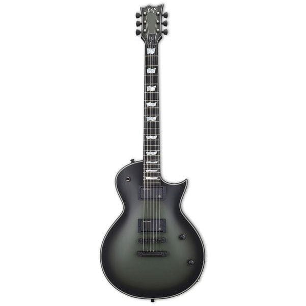 esp electric guitars esp ltd bk600mgsbs bill kelliher signature electric guitar - military green sunburst satin