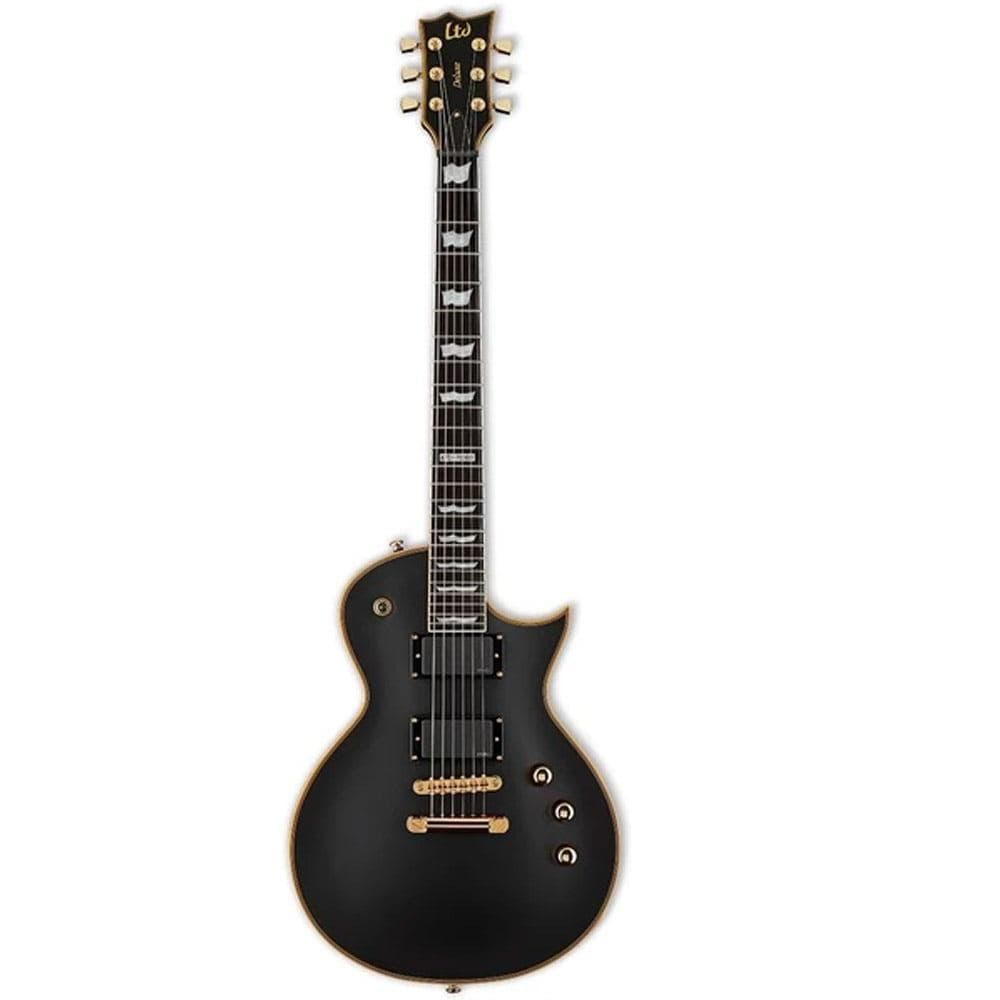esp electric guitars esp ltd ec-1000 -vintage black lec1000vb electric guitar