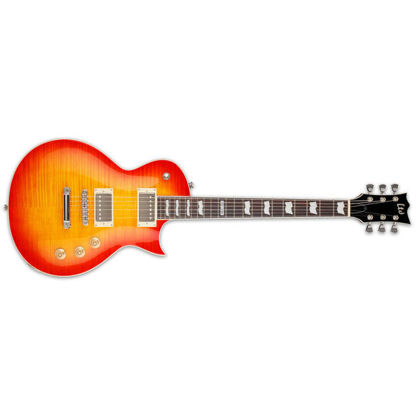 esp electric guitars esp ltd ec-256fm csb 6-string electric guitar
